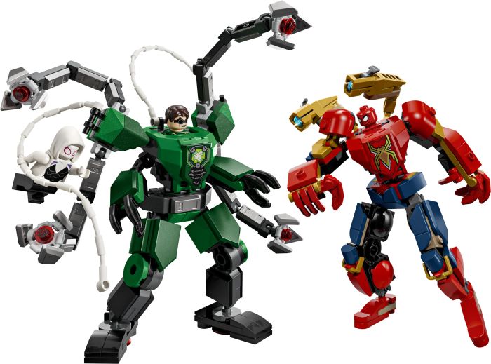 Конструктор LEGO Super Heroes Битва роботов: Человек-паук vs. Доктор Осьминог