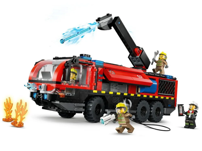Конструктор LEGO City Пожарный грузовик в аэропорту