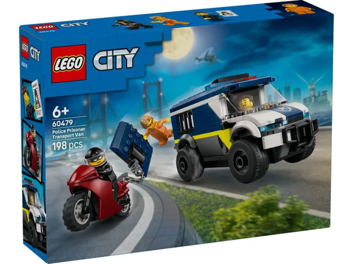 Конструктор LEGO City Полицейський фургон для перевозки заключенных