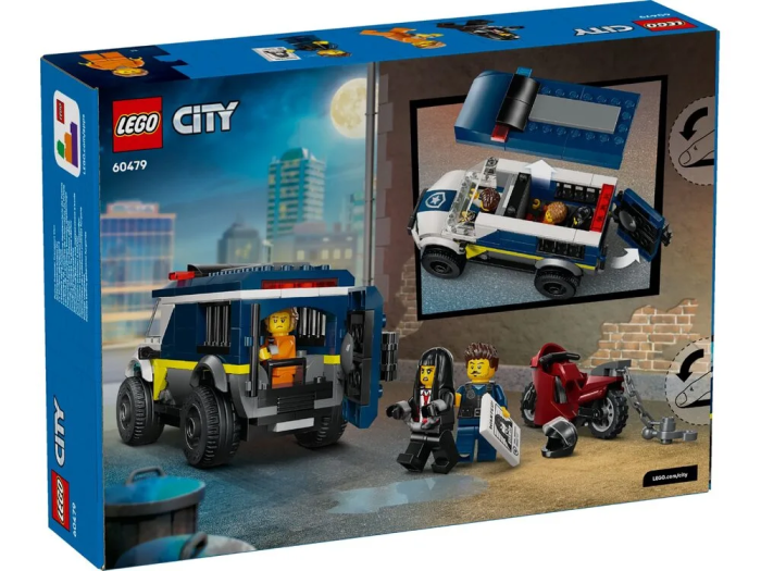 Конструктор LEGO City Полицейський фургон для перевозки заключенных