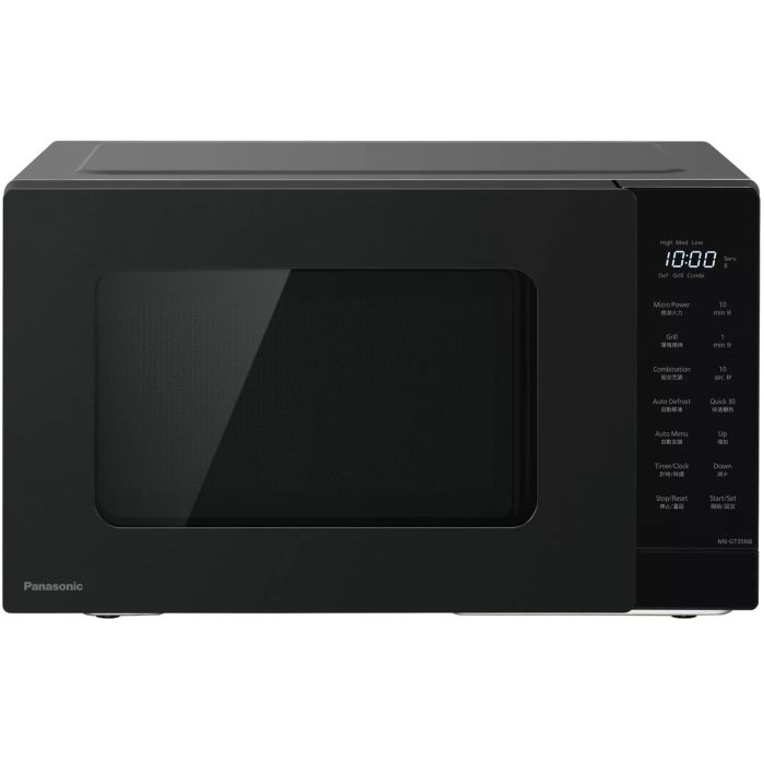 Мікрохвильова піч Panasonic, 24л, 900Вт, гриль, РК  дисплей, чорний