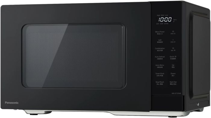 Мікрохвильова піч Panasonic, 24л, 900Вт, гриль, РК  дисплей, чорний