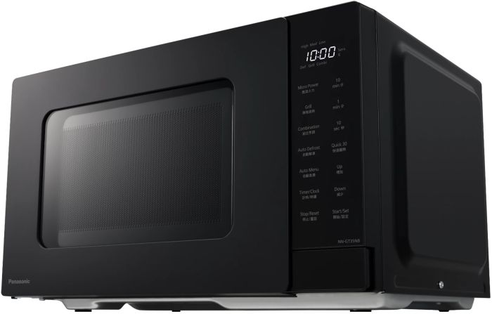 Мікрохвильова піч Panasonic, 24л, 900Вт, гриль, РК  дисплей, чорний