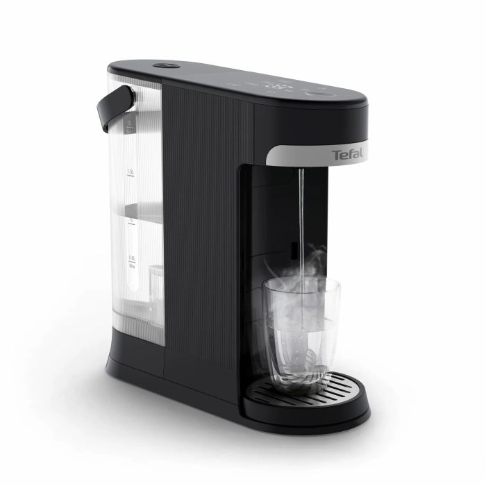 Електрочайник-диспенсер Tefal Instant Hot Water 2л, 5 темп.реж, миттєве нагрівання, сенc. управління, чорний