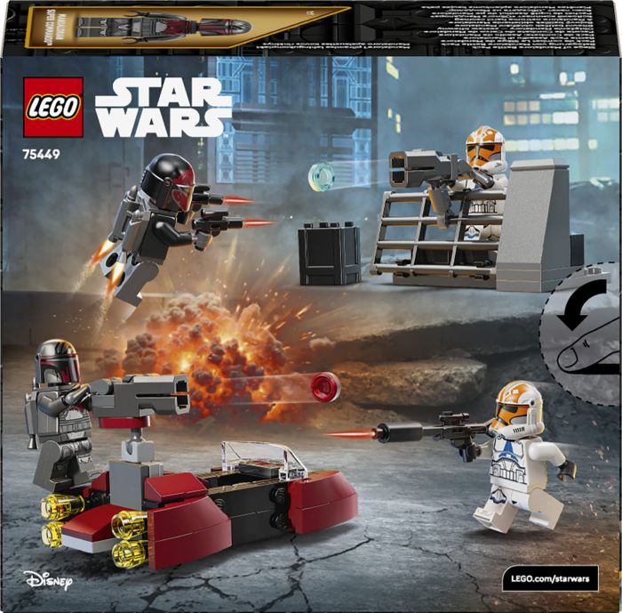 Конструктор LEGO Star Wars Боевой комплект «Облава Мандалора»