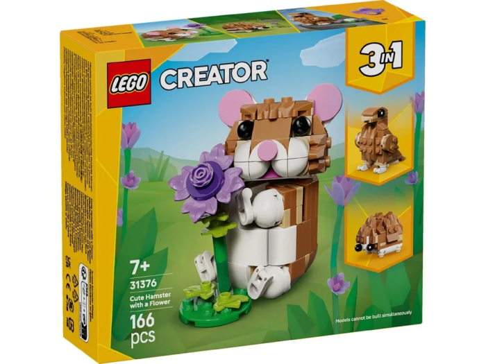 Конструктор LEGO Creator Волшебный хомяк с цветком