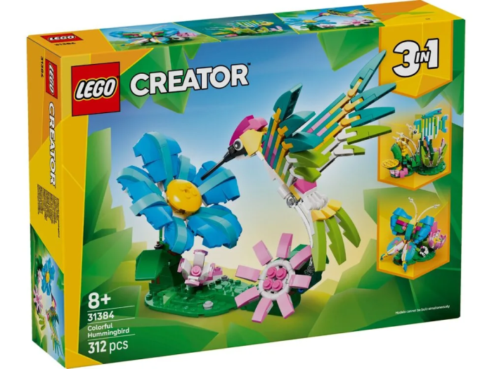 Конструктор LEGO Creator Дикие животные: красочный колибри