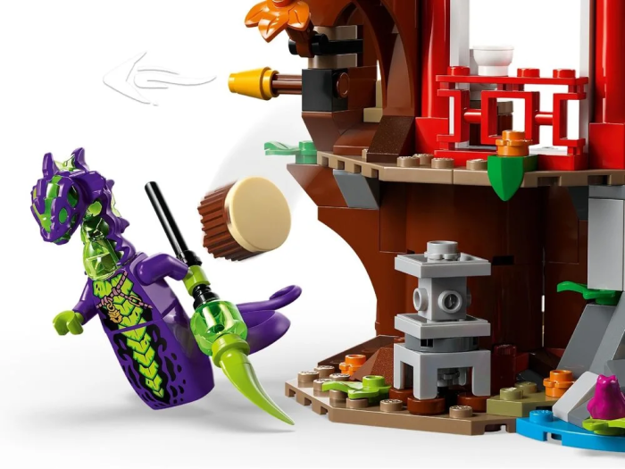 Конструктор LEGO Ninjago Автомобильная битва ниндзя возле дома на дереве