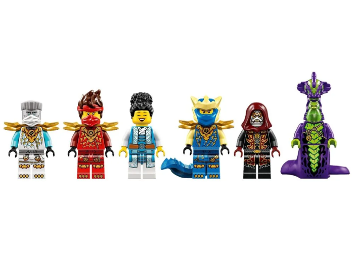 Конструктор LEGO Ninjago Автомобильная битва ниндзя возле дома на дереве