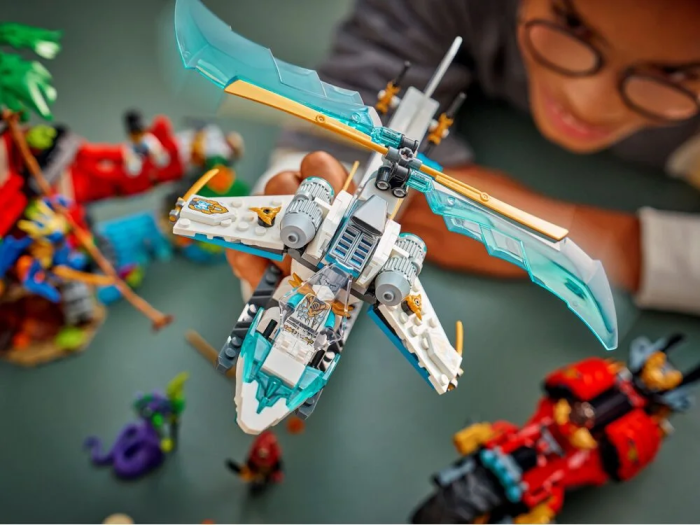 Конструктор LEGO Ninjago Автомобильная битва ниндзя возле дома на дереве