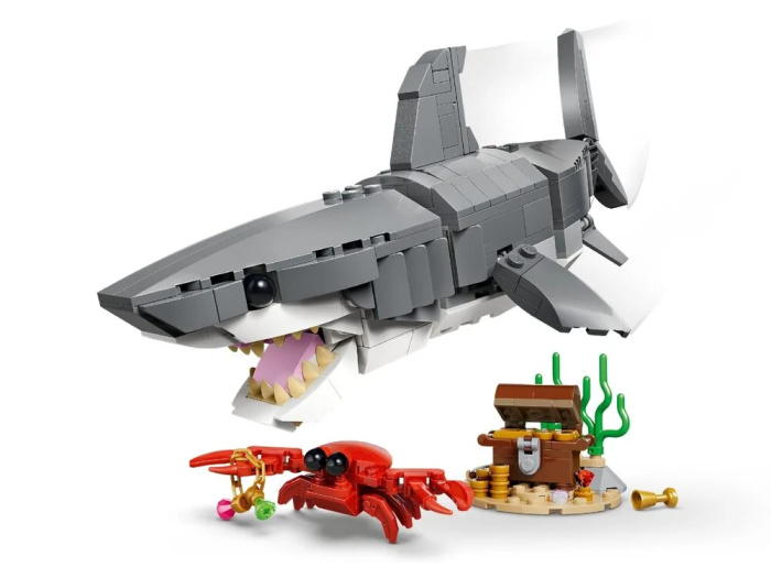 Конструктор LEGO Creator Лютая акула с сундуком сокровищь