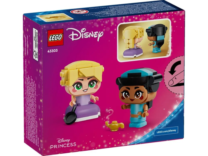 Конструктор LEGO Disney Princess Минипринцесы Жасмин и Рапунцель