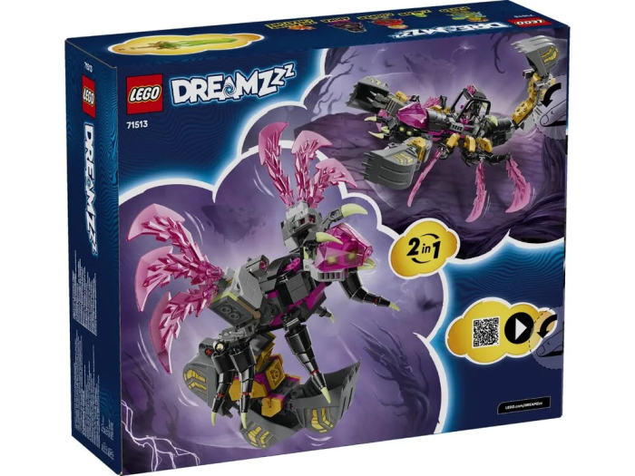 Конструктор LEGO DREAMZzz  Кошмарный землекоп-скорпион