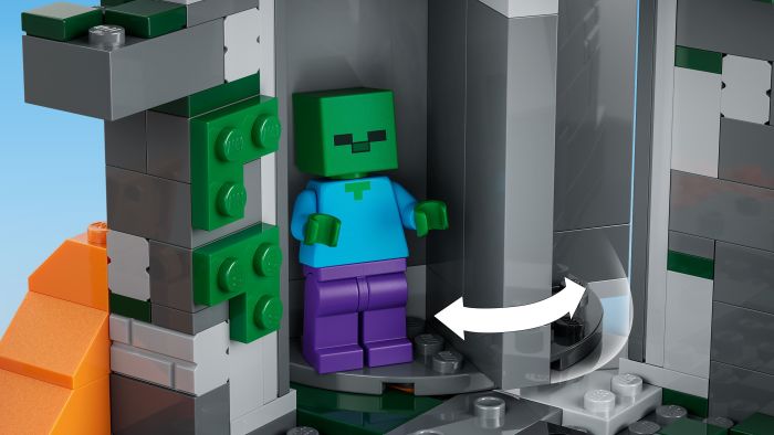 Конструктор LEGO Minecraft Подземелье зомби