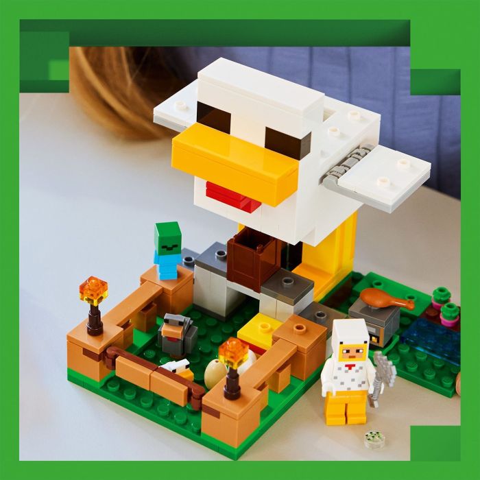 Конструктор LEGO Minecraft Куриная ферма