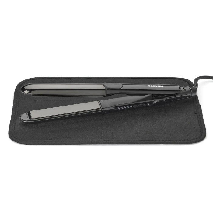 Випрямитель Babyliss Black Chrome, темп.режимов-5, 130-230°C, титан, черный