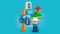 Конструктор LEGO DUPLO Town Синий полицейский мотоцикл