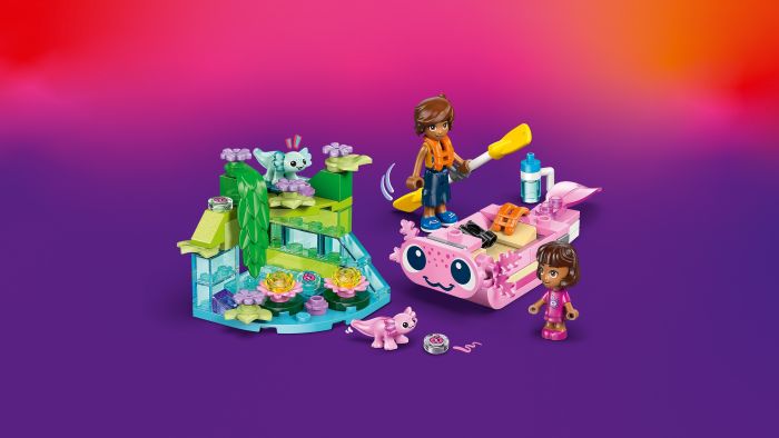 Конструктор LEGO Friends Приключенческая лодка «Аксолотль»