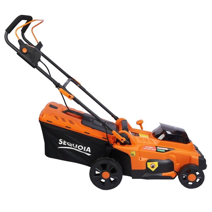 Газонокосилка аккумуляторная  -E2W 40В(20В+20В) 37см 35л 25-75мм 11.65кг без АКБ и ЗП SEQUOIA SBL4037B