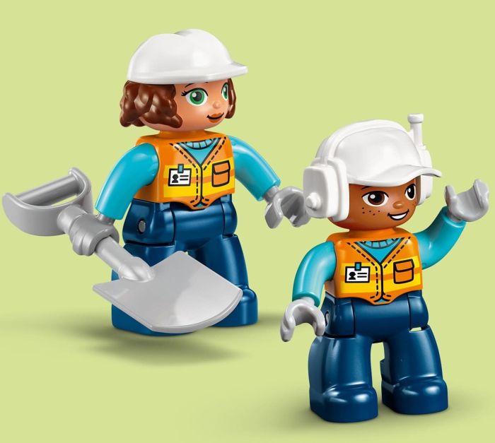 Конструктор LEGO DUPLO Town 3-в-1 Строительная площадка і техника