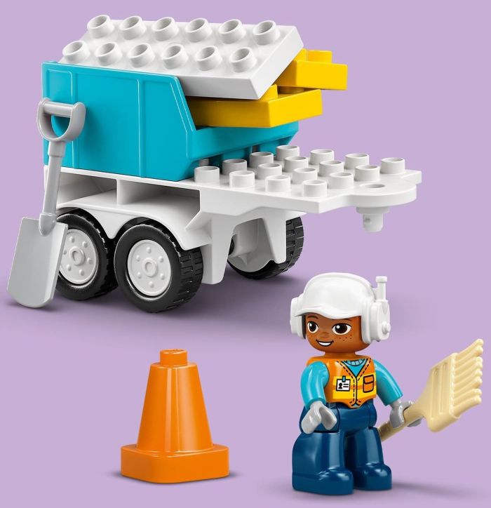 Конструктор LEGO DUPLO Town 3-в-1 Строительная площадка і техника