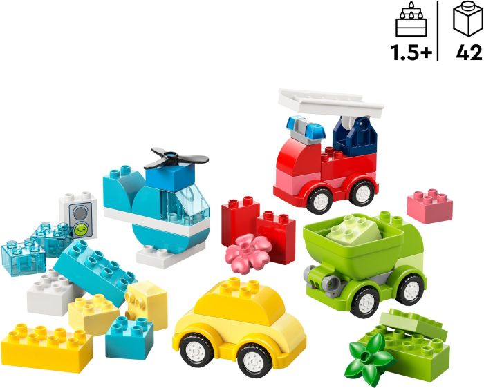 Конструктор LEGO DUPLO My First Творческие транспортные средства