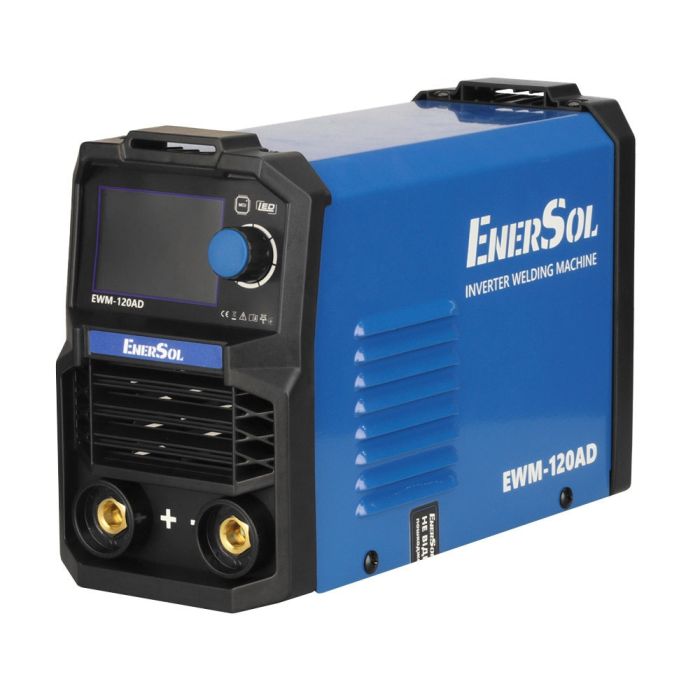 Зварювальний апарат інверторний   20-120А 5.1кВт 160-260В 2.8кг EnerSol EWM-120AD
