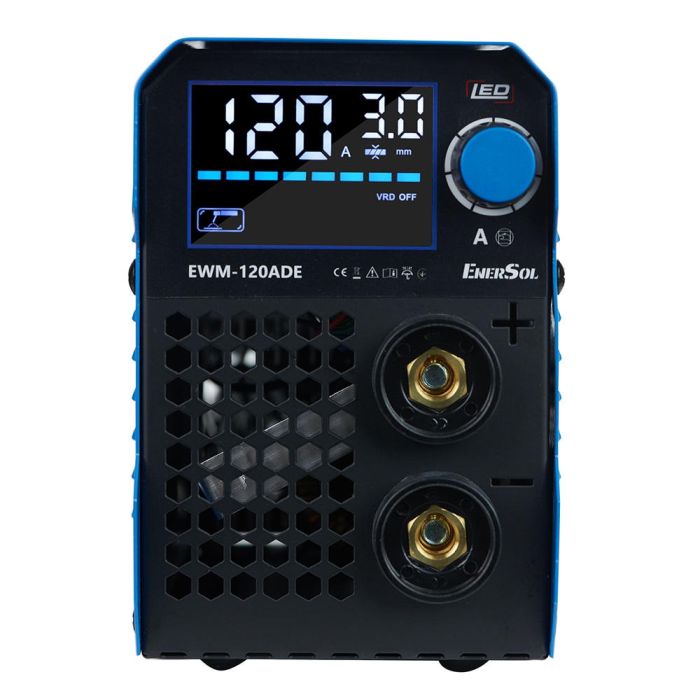 Сварочный аппарат инверторный   20-120А 5.1кВт 160-260В 2.9кг EnerSol EWM-120ADE