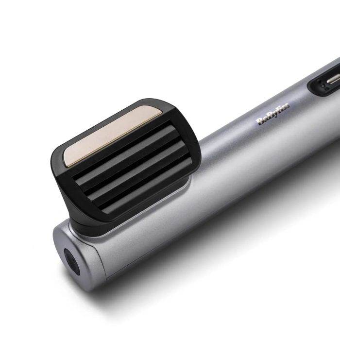Фен-щітка Babyliss Limited Edition SilverGold, 1600Вт, 4 режими, іоніз-я, хол. обдув, кераміка, сірий