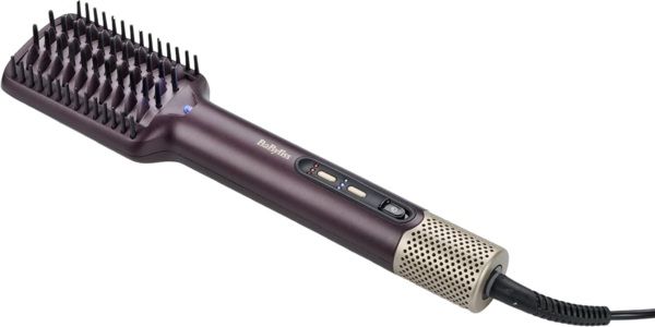 Фен-щетка Babyliss Air Power, 900Вт, режимов-3,  хол. обдув, 2 насадки, фиолетовый