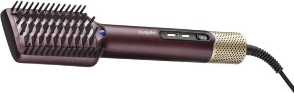 Фен-щетка Babyliss Air Power, 900Вт, режимов-3,  хол. обдув, 2 насадки, фиолетовый