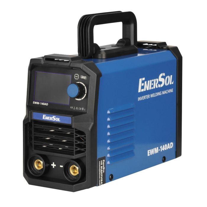 Сварочный аппарат инверторный   20-140А ??6.1кВт 160-260В 2.9кг EnerSol EWM-140AD