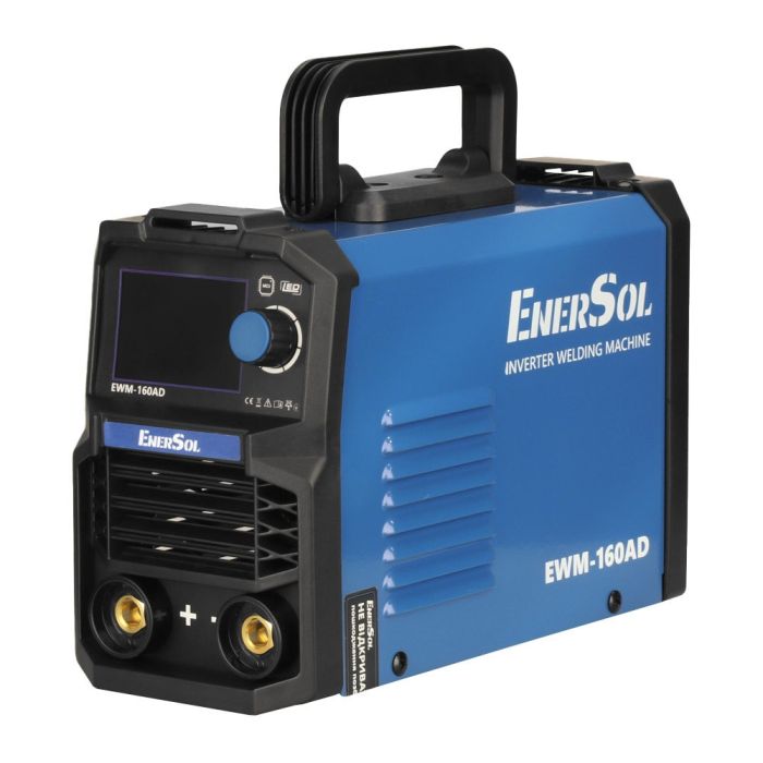 Зварювальний апарат інверторний   20-160А 7.2кВт 160-260В 3.1кг EnerSol EWM-160AD