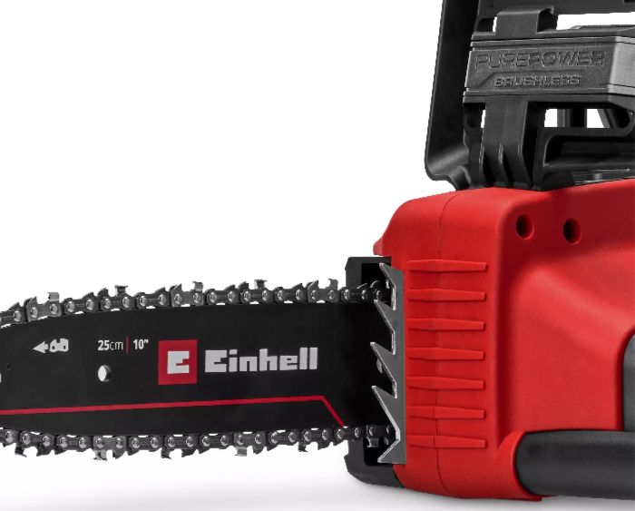 Пила ланцюгова акумуляторна Einhell GE-LC 18/25 Li-Solo 18В 6.5м/с шина 25см 3.66кг без АКБ та ЗП
