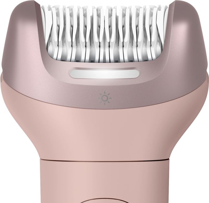 Епілятор Philips Series 9000 дисковий, аккумул., пінцет.-32, волог.+сух., насадок-4, футляр, рожевий