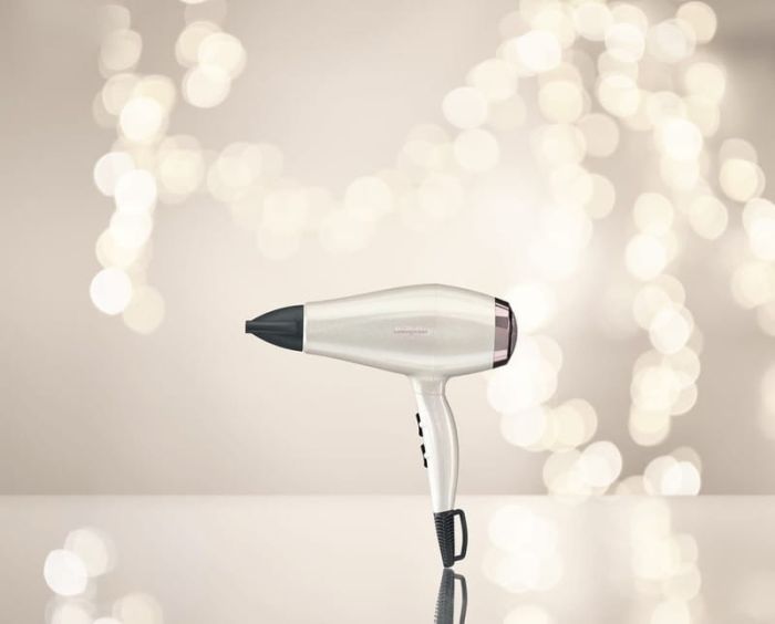 Фен Babyliss Cosmos, 2000Вт, режимов-3 ионизиция, хол. обдув, 1 насадка, белый