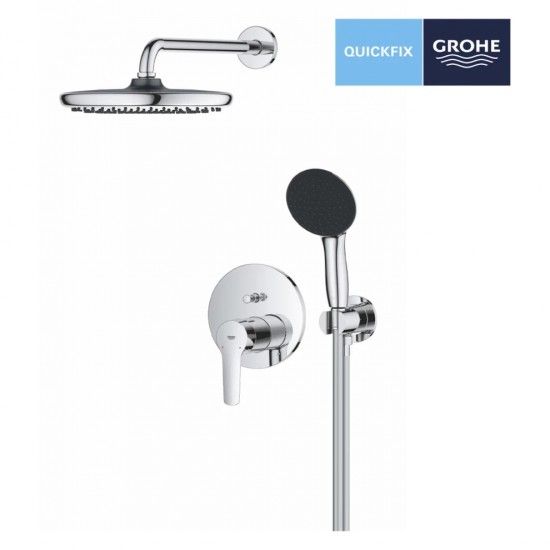 Душевая система Grohe QuickFix Start скрытого монтажа с Vitalio Start 250, хром