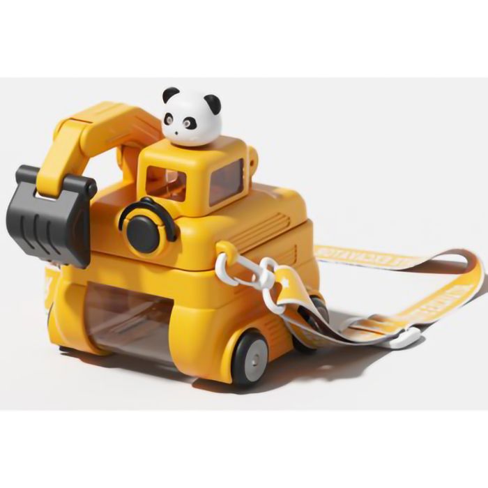 Бутылка для воды ARDESTO Excavator 500мл, пластик, желтый