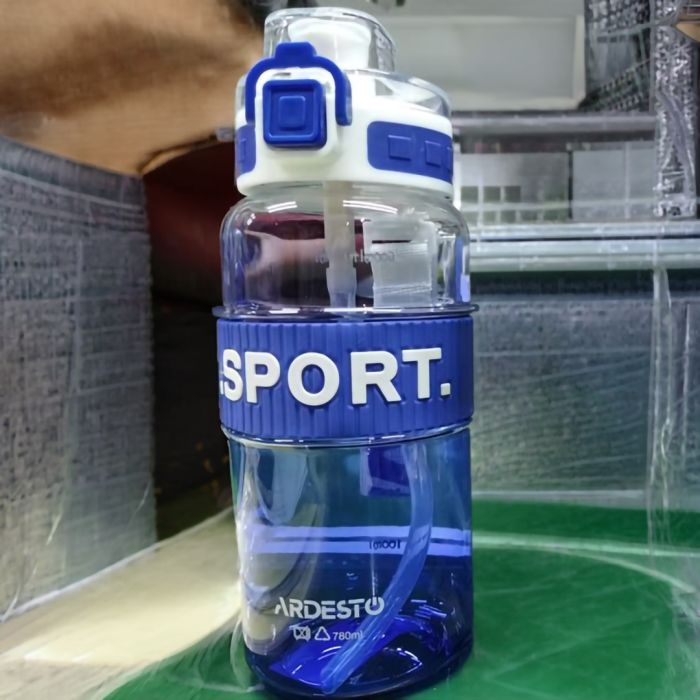Бутылка для воды ARDESTO Gradient 780мл, пластик, голубой