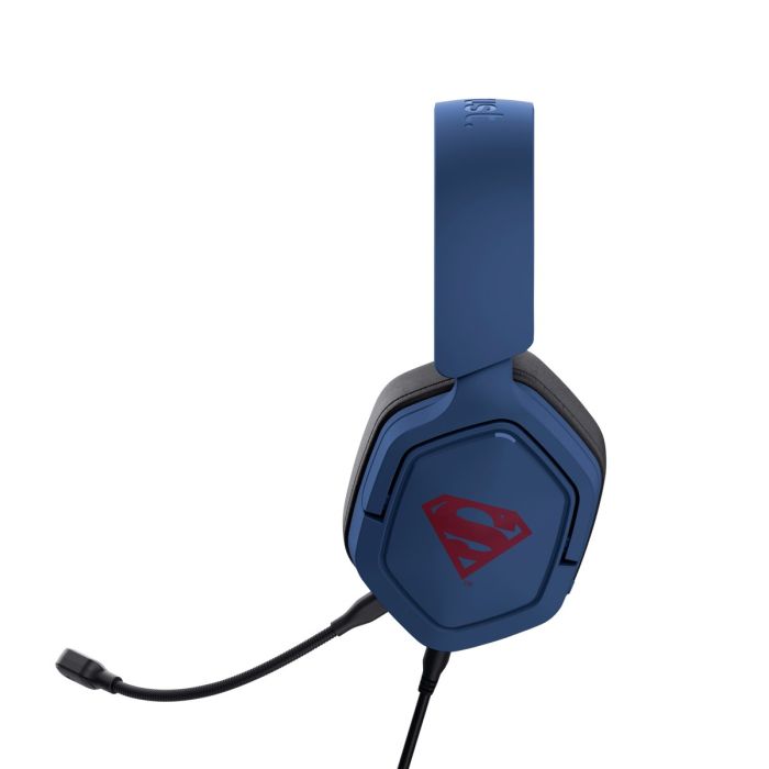 Гарнитура Trust GXT492SM Carus Superman edition, 3.5мм, синий