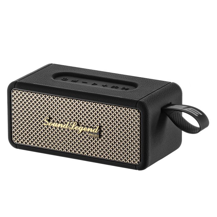 Портативная акустическая система 2E SoundLegend Mini 40Вт, BT 5.3, TWS, FLAC, MP3, WAV, EQ, Power Bank, IPX6, Чёрный