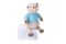 Мягкая игрушка Same Toy Свинка в тельняшке 35см, голубой