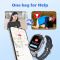 Детские часы-телефон Mibro P6, 1.4", 240x280, GPS, 2MP, 900 мА·ч, 2 ATM, синий