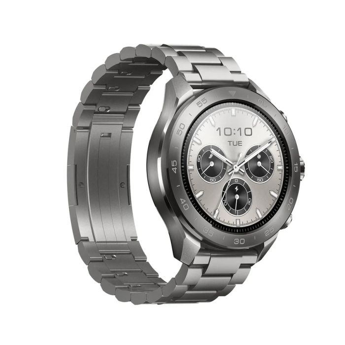 Смарт-часы Mibro GS Explorer S 48 мм, 1.32", 466x466, AMOLED, BT 5.3, Dual-band GPS, 10 ATM, цельный титан