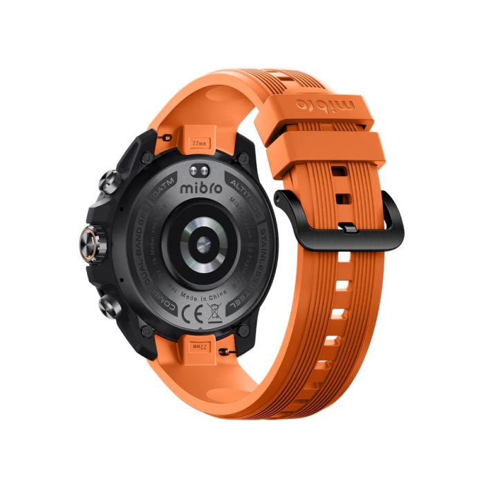 Смарт-часы Mibro GS Explorer S 48 мм, 1.32", 466x466, AMOLED, BT 5.3, Dual-band GPS, 10 ATM, чёрный обсидиан