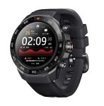 Смарт-годинник Mibro GS Explorer S 48мм, 1.32", 466x466, AMOLED, BT 5.3, Dual-band GPS, 10 ATM, чорний обсидіан