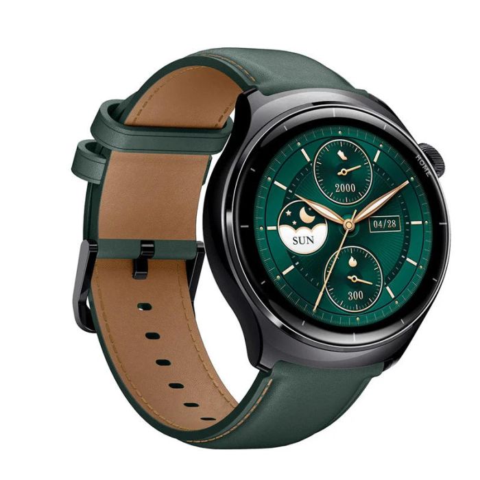 Смарт-годинник Mibro Lite 3 Pro 45мм, 1.32", 466x466, AMOLED, BT 5.3, GPS, 5 ATM, темно-зелений