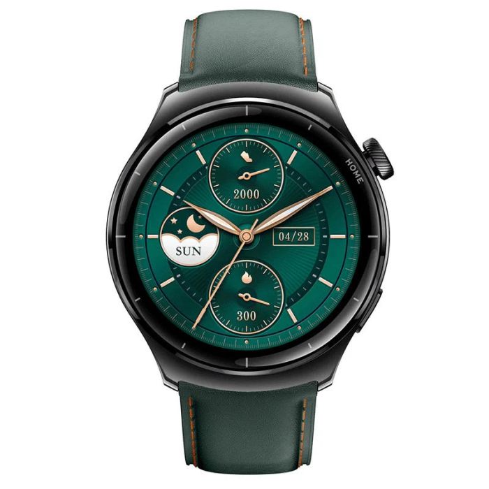 Смарт-годинник Mibro Lite 3 Pro 45мм, 1.32", 466x466, AMOLED, BT 5.3, GPS, 5 ATM, темно-зелений