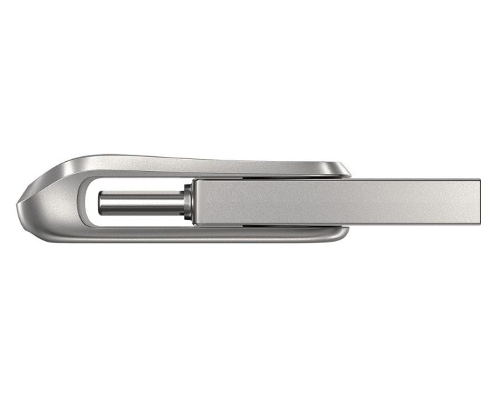 Накопитель SanDisk  512GB USB 3.1 Type-A + Type-C Dual Drive Luxe Серебристый