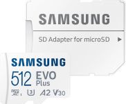 Карта памяти Samsung microSDXC 256GB C10 UHS-I R160/W120MB/s Evo Plus